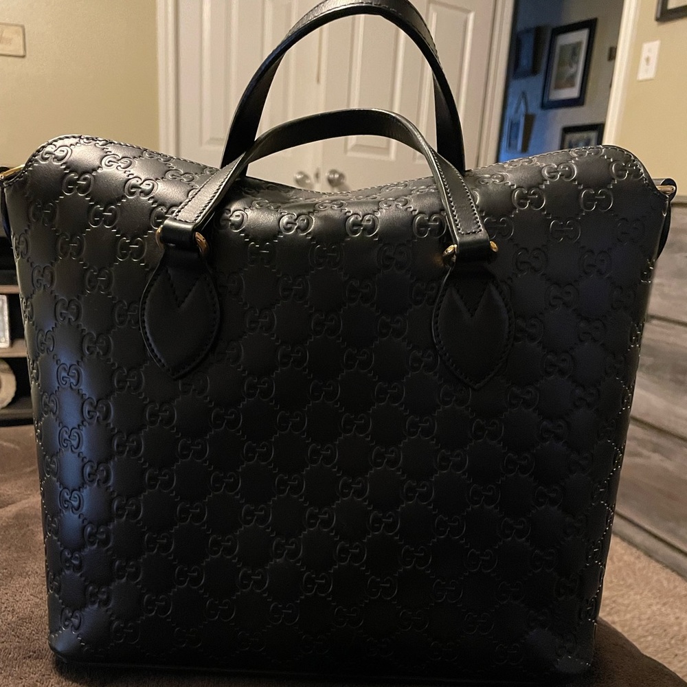 Gucci Guccissima Leather Top-Handle Bag